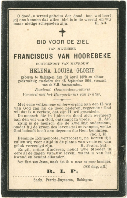 Franciscus Van Hoorebeke