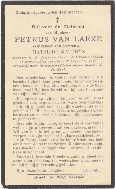 Petrus Van Laeke