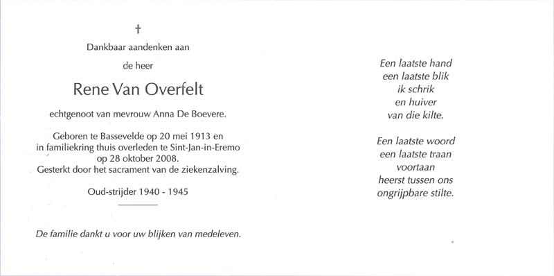 Rene Van Overfelt