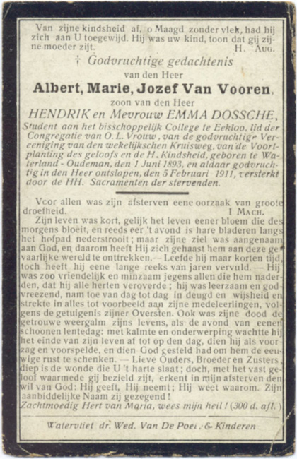 Albert Marie Jozef Van Vooren