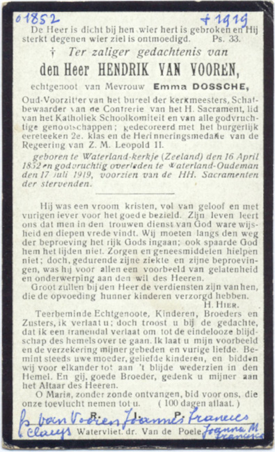 Hendrik Van Vooren