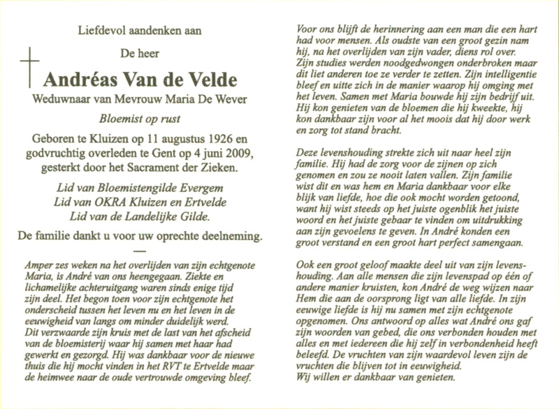 Andréas Van de Velde