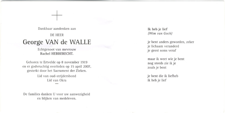 George Van de Walle