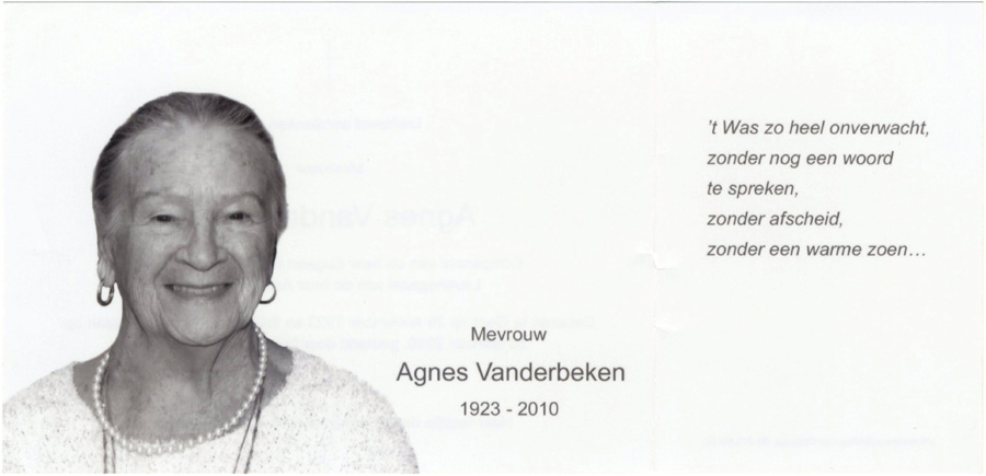 Agnes Vanderbeken