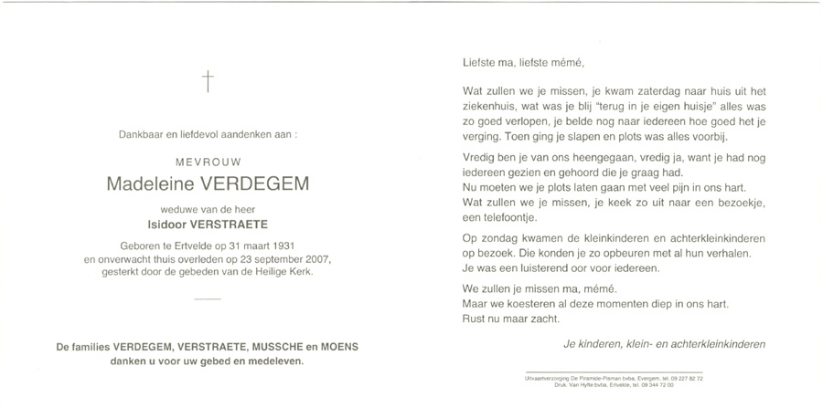 Madeleine Verdegem
