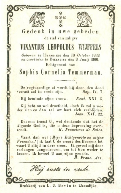 Vinantius Leopoldus Wijffels
