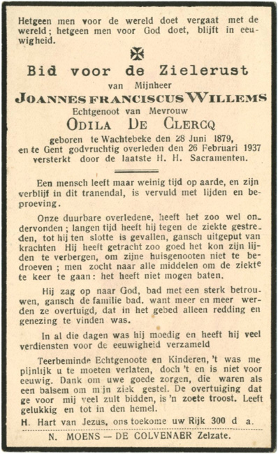 Joannes Franciscus Willems