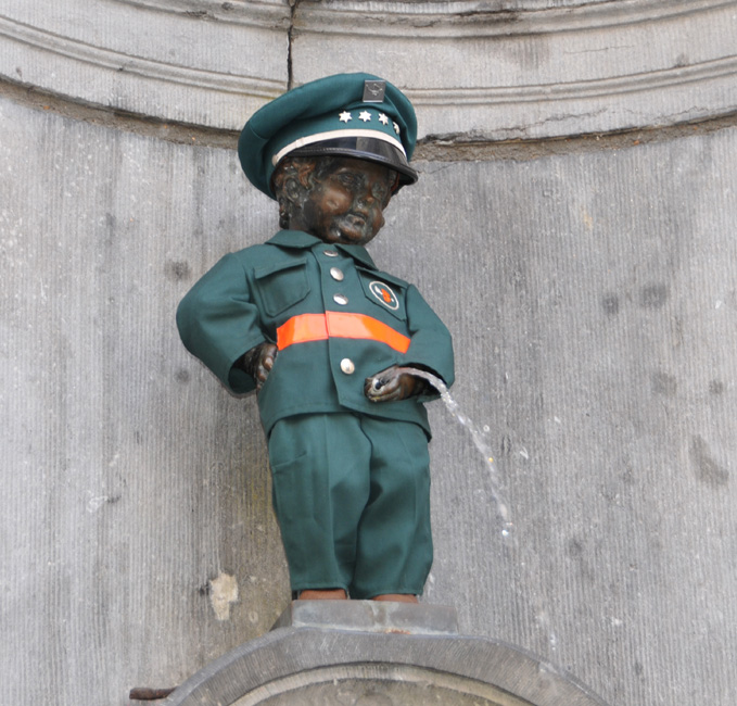 Manneken Pis et Bruxelles Propreté