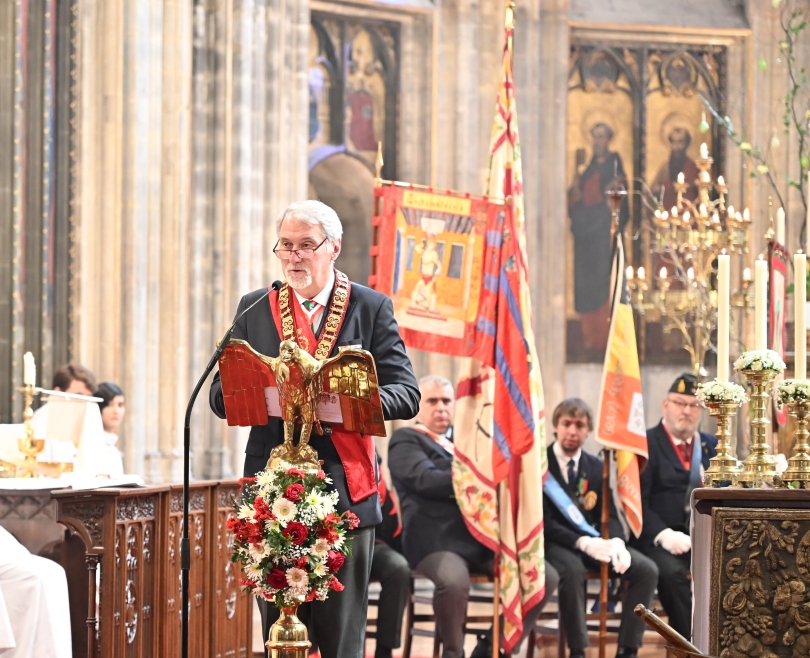 La Grand-Messe des Arbalétriers de Notre-Dame au Sablon.