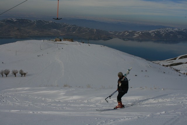 La montagne Hazarbaba, centre de ski de la région