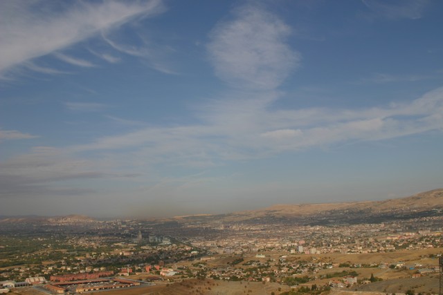 Vue de la ville d'Elazığ