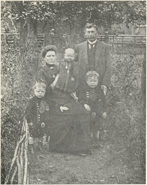 Familie Jules De Prest in 1918