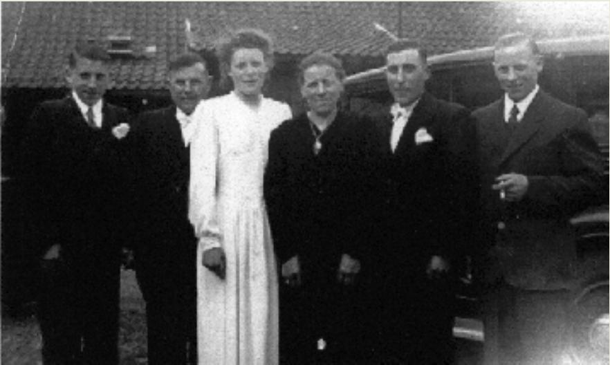 Petrus Buysse en Marie Van de Capelle in 1947