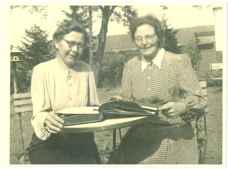 Germaine Boudonck en Bertha Claeys