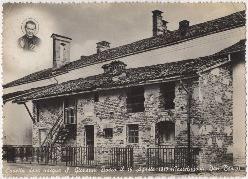 Het huis waar Don Bosco geboren werd.