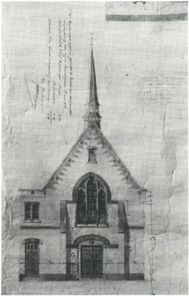 Plan van de kapel