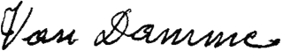 Van Damme handschrift