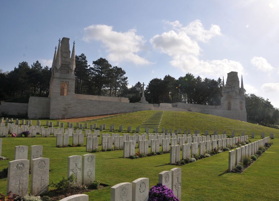 Etaples Military Cemetery, near Boulogne, France