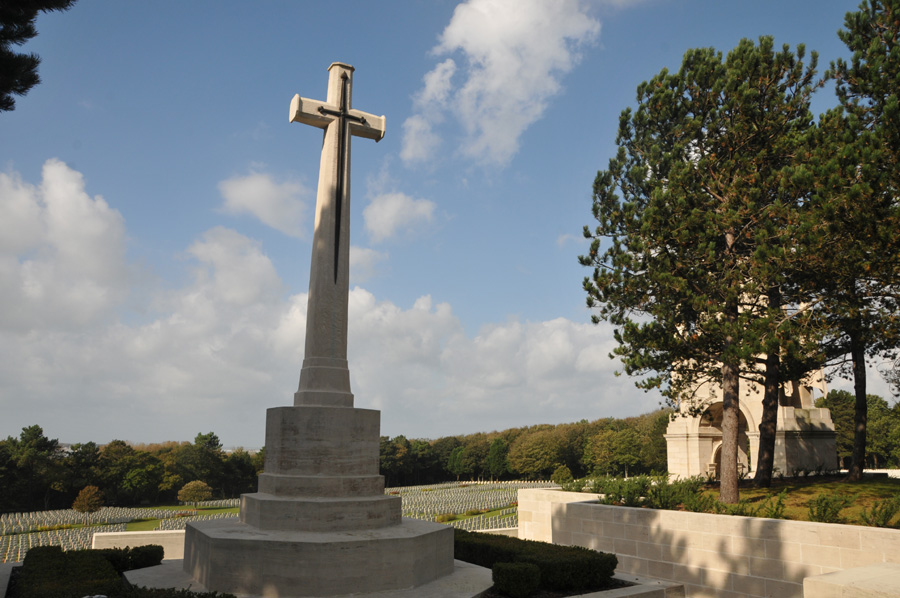 Etaples Military Cemetery, near Boulogne, France