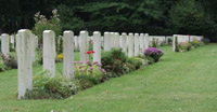 the Adegem Canadian War Cemetery