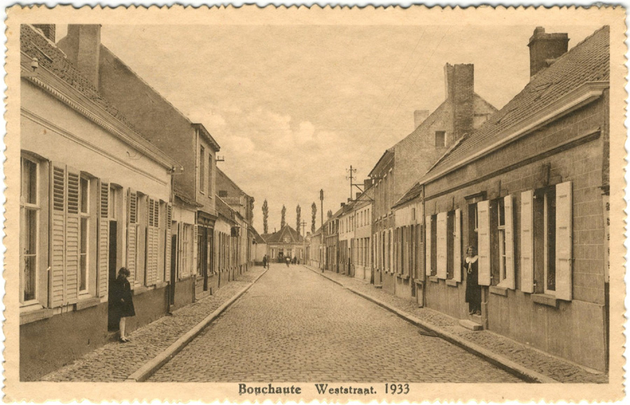 De Weststraat in 1933