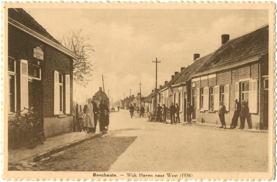 De wijk Haven in 1936