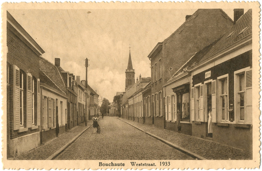 De Weststraat in 1933