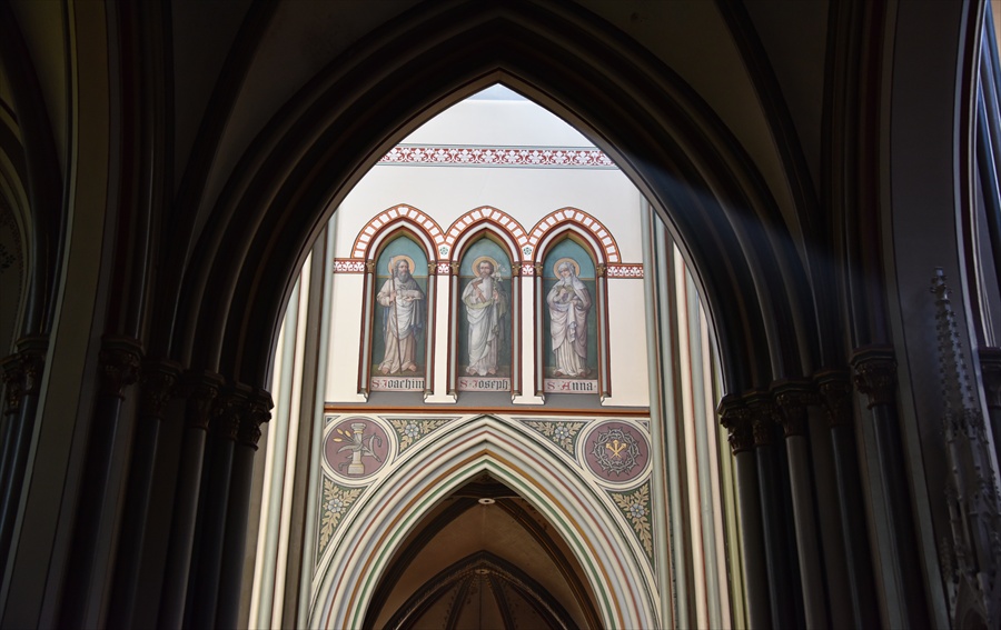 In de St.-Vincentiuskerk van Eeklo