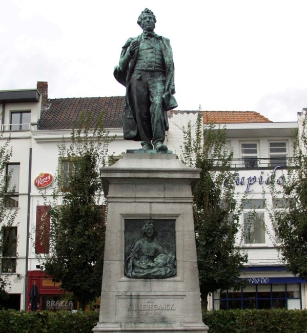 Statue of Karel Lodewijk Ledeganck