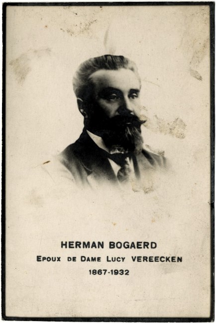 Aandenken aan Herman Bogaerd.