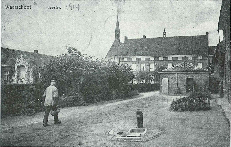 Klooster te Waarschoot, 1910