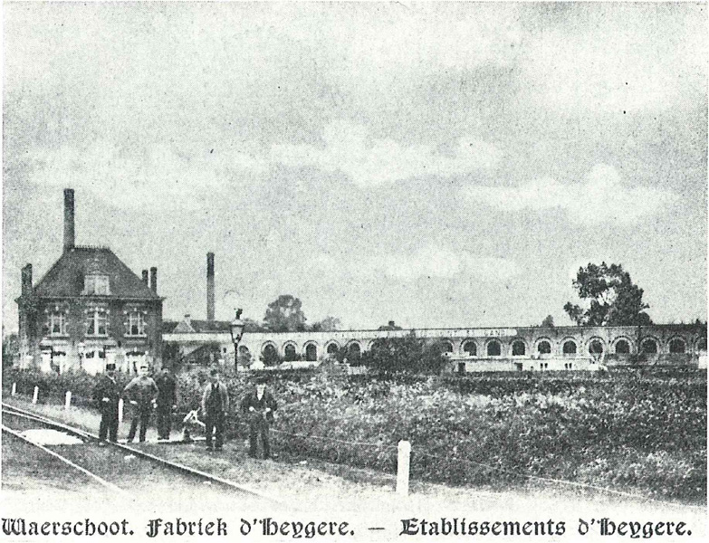 Fabriek d'Heygere, kort na 1900