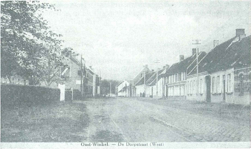 Het dorp van Oostwinkel rond de dertiger jaren