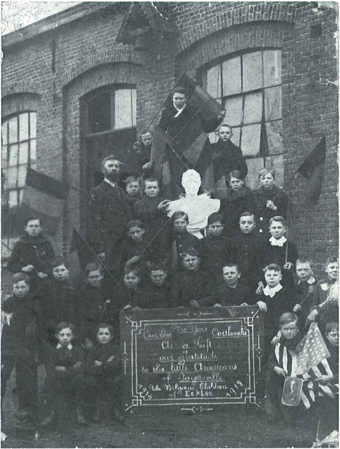 Stadsschool te Eeklo, 6de en hoogste klas (1918)