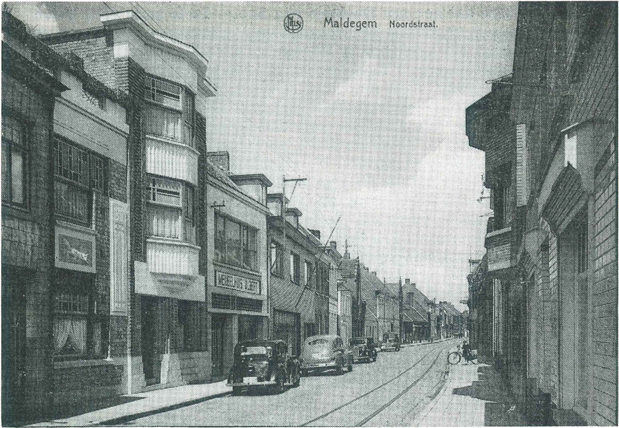 De Noordstraat rond 1965