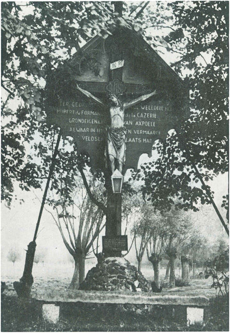 Het kruis van Axpoele te Ruiselede