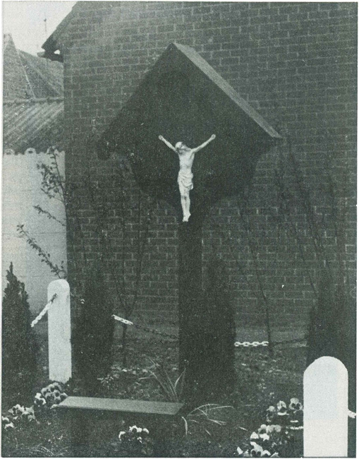 Het kruis te Nieuwendorp, bij de inkom van Sint-Joris