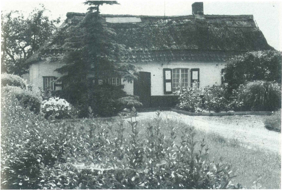 Oud huisje te Zomergem-Motje in augustus 1977
