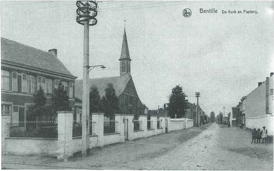 Bentille- de Kerk en Pastorij